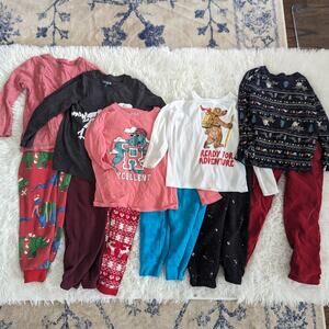 Boys Bundle 4T Long sleeve And Pants 11 Pieces Christmas Halloween